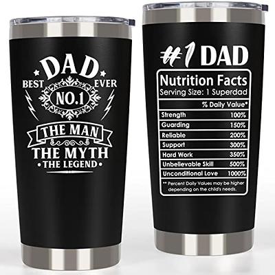 Dad Nutritional Information Yeti Mug - Funny Father's Day Gift