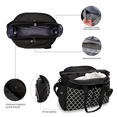 Diaper Bag Tote Baby Nappy Changing Bag Multifunction Large Baby Travel Handbag for Mom