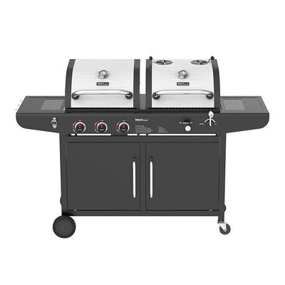 Expert Grill 5 Burner Combination Propane Gas Grill and Propane