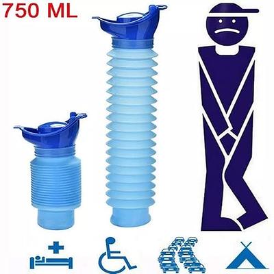 Portable Travel Urinal Outdoor Camping Car Toilet Pee Bottle 750ml Male &  Female - Yahoo Shopping