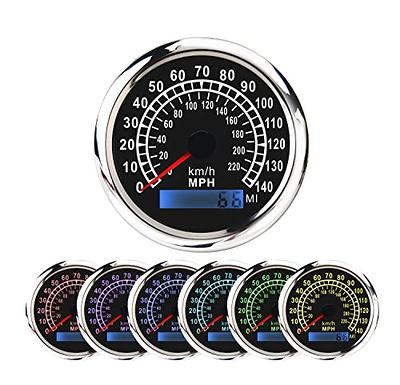 85MM GPS Speedometer With 8000RPM Tachometer Universal Motorcycle