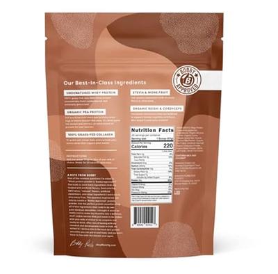 FlavCity Protein Smoothie - Butter Coffee (20 Servings) - 25g Protein - Gluten Free