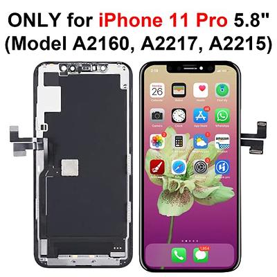 Screen Replacement Compatible for iPhone 11 Screen Replacement 6.1 inch LCD  Display 3D Touch Digitizer Frame Assembly Full Repair Kit, with Repair