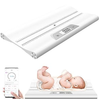 KUBEI Baby Scale, Digital Infant Scale, Multi-Function Digital Scale for  Pets, Toddler Scale with Measure Babies Weight and Height Tray, Precision