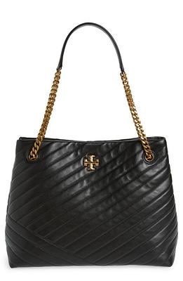 Small Kira Chevron Leather Shoulder Bag - Yahoo Shopping