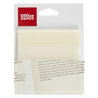 Office Depot® Brand Sticky Notes, 3 x 3, Assorted Vivid Colors