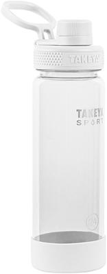 Takeya Tritan Sports Water Bottles with Spout Lid - Black & Breezy Blue - 24 oz