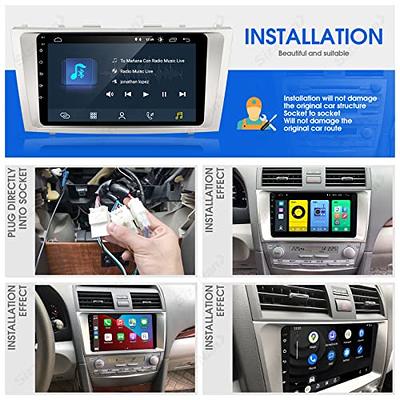 SizxNanv for Camry Android 10 Touch Screen Compatible with Carplay