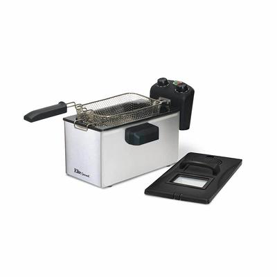 4Qt. Dual Basket Deep Fryer with Lid