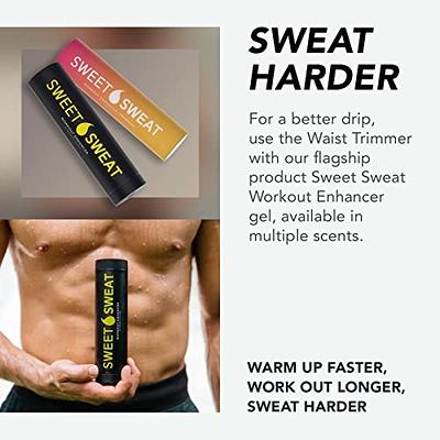 Sweet Sweat Waist Trimmer for Women and Men - Sweat Band Waist Trainer Belt  for High Intensity Training and Gym Workouts, 5 Adjustable Sizes - Yahoo  Shopping