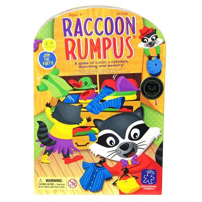 Educational Insights Raccoon Rumpus Game, 3 x 5