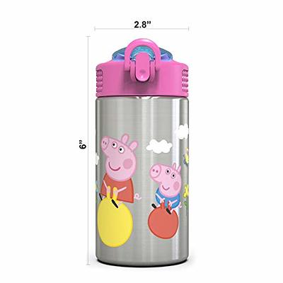 Zak! Designs 12oz Double Wall Stainless Steel Tumbler, Pink