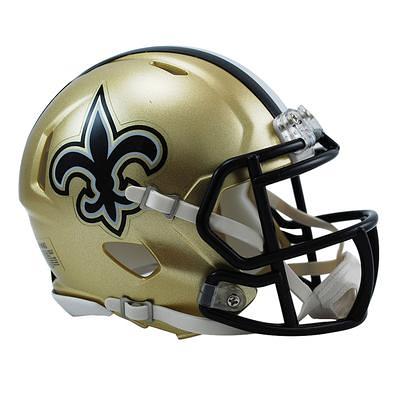 New Orleans Saints Riddell LUNAR Alternate Revolution Speed Authentic  Football Helmet