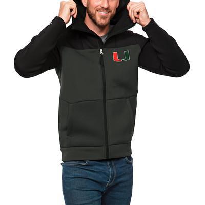 Men's Pro Standard Black Miami Dolphins Hometown Full-Zip Hoodie