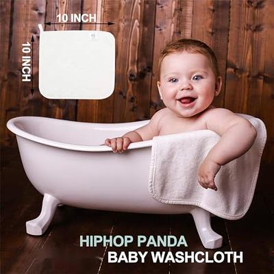 Natemia Rayon from Bamboo Baby Washcloths (6-pack) | Extra Soft 