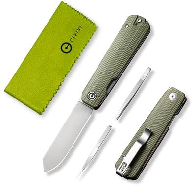 9TiEDC Replaceable Blade Folding Knife with Pocket Clip,EDC Pocket Utility  Knife for Work,Construction and Home Improvement,Sharp Camping outdoor  Activities Knife,4pcs Replaceable Blades. - Yahoo Shopping