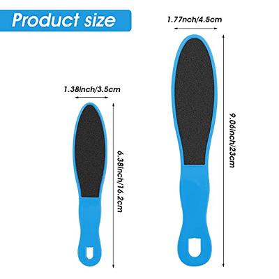 WLLHYF 4 Pieces Double Sided Pedicure Foot File Foot Scraper, Exfoliator  Remover Dead Skin Hard Skin