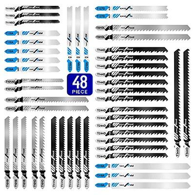 Assorted U Fitting Jigsaw Blade Metal Plastic For Black & Decker Jig Saw  Blade