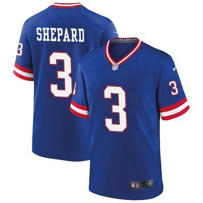 Men's Nike Sterling Shepard Royal New York Giants Game