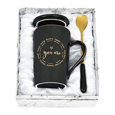 Blessed Man Ceramic Coffee Mug with Dipped Clay Base - Jeremiah 17:7