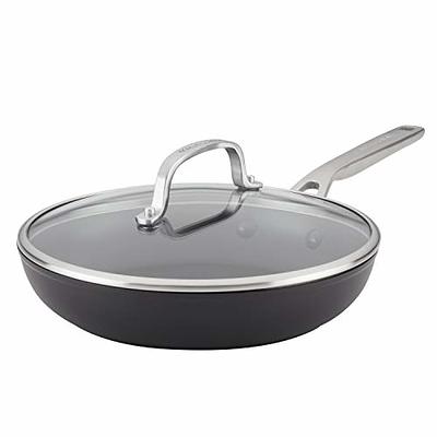 KitchenAid Hard Anodized 12.12 qt. Black Hard Anodized Aluminum