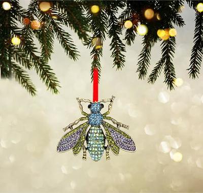 Bee Ornaments for Christmas Tree Honey Bee Gifts for Women