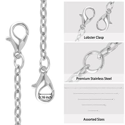 Chain Extenders for Necklaces Jewelry Extenders Stainless Steel