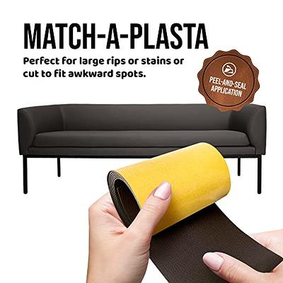 MastaPlasta Original Self-Adhesive Leather Repair Tape - Black 60 x 4  (150 x 10 cm). Instant