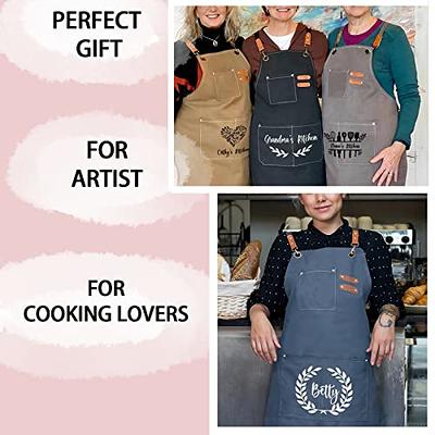 Customized Apron Funny Kitchen Personalized Aprons Chef Gifts Grilling  Apron For Baking Cooking For Mother's Day