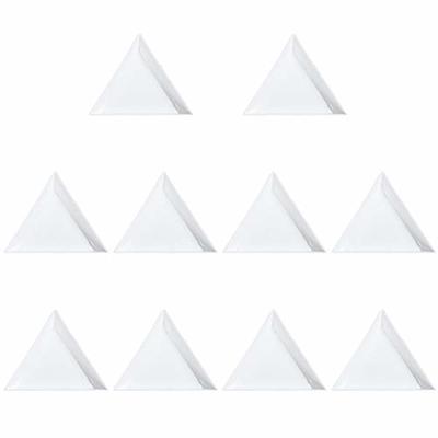 WHITE TRIANGLE Rhinestone TRAY (Small)