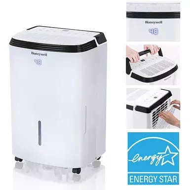 BLACK+DECKER BDT20WTB 20-Pint 1500 Sq. ft. Portable Dehumidifier, Energy  Star Certified, White 