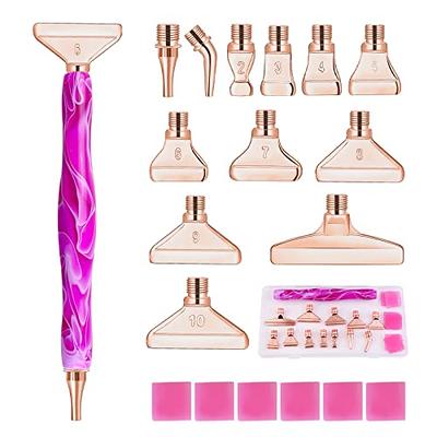Diamond Painting Pen Accessories and Tools,Luminous Diamond Art Pen with  6PCS Silver Screw Thread Tips and 6 Section Diamond Painting Tray Storage, Diamond  Art Accessories for Sorting Storage - Yahoo Shopping