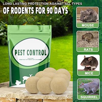 ANEWNICE Rodent Repellent,Mouse Repellent for Cars,Peppermint Rats