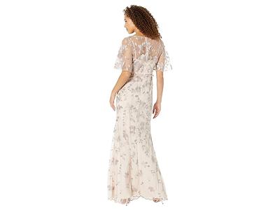 Adrianna Papell Champagne Dress