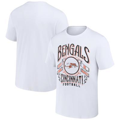 Men's NFL x Darius Rucker Collection by Fanatics White Cincinnati Bengals  Vintage Football T-Shirt - Yahoo Shopping