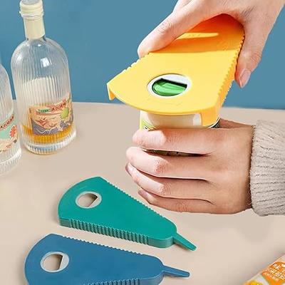 3 in 1 Under the Cabinet Electric Can Opener, Blade Sharpener, Bottle  Opener, Under The Counter Mount, For Large And Small Cans (White)