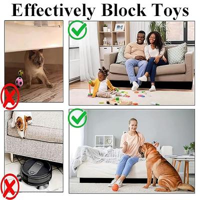 ARNCR 20ft Toy Blocker for Under Couch and Under Bed Under Couch
