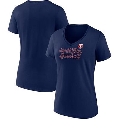 Cleveland Indians Touch Women's Power Play V-Neck T-Shirt - Gray