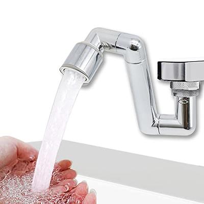 1080° Swivel Robotic Arm Swivel Extension Faucet Aerator Extender Tap  Universal