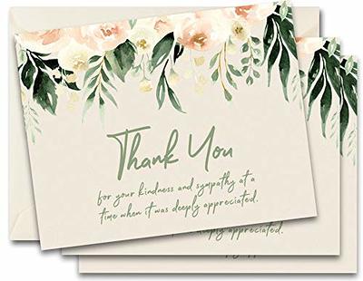 Thank You/Note Card - Full Name – Bel Jean Copy Print