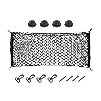 Hanemia Car Rear Cargo Net, Adjustable Elastic Storage Organizer Net, Trunk  Cargo Storage Net, Universal Fit for Car, Vehicle, SUV (35.4 x 11.8) -  Yahoo Shopping