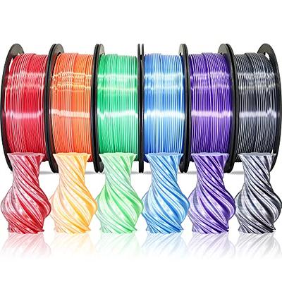 SUNLU ABS 3D Printer Filament Bundle, 8 Colors ABS Filament 1.75mm ±0.02mm,  Individually Vacuum Packed, 1.84kg in Total, 0.23kg per Spool, 8 Packs