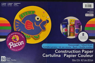 Colorations® Assorted Colors of Construction Paper, 9 x 12 - 200 Sheets