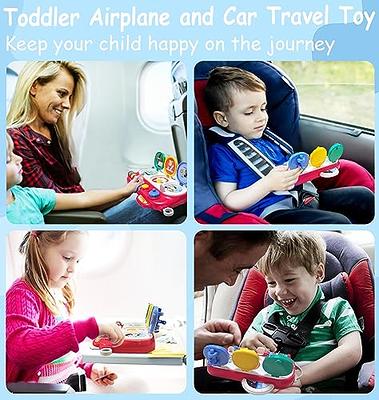 thinkstar Montessori Busy Board For 1 2 3 4 Year Old, Sensory Toys For  Toddlers, Toddler Travel Toys, Airplane Travel Essentials Kid…