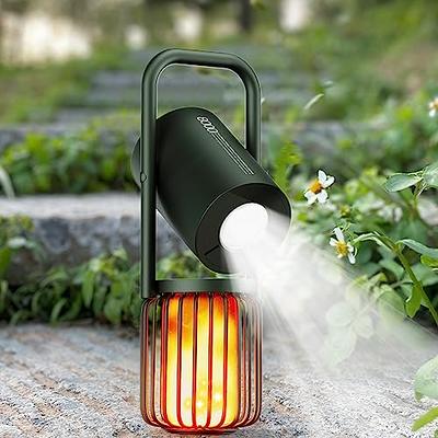 LED Flashlight Type-C Charging Waterproof Camping Lantern Flashlight  Stepless Dimming Multifunctional Portable Lantern Work Lamp