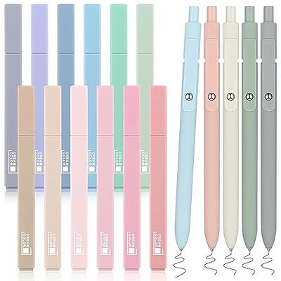 12 Pcs Bible Highlighters and Pens No Bleed Aesthetic Highlighters with  Chisel Tip Pastel Markers Multicolor Aesthetic Pens Kawaii Stationary for