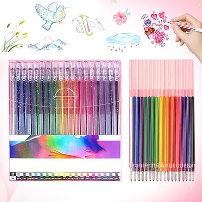 GOTIDEAL 36pcs Glitter Gel Pens Set for Adult Coloring Books, Colored Fine  Point Markers, Great for Kids Adult Doodling Scrapbooking Drawing Writing  Sketching - Yahoo Shopping
