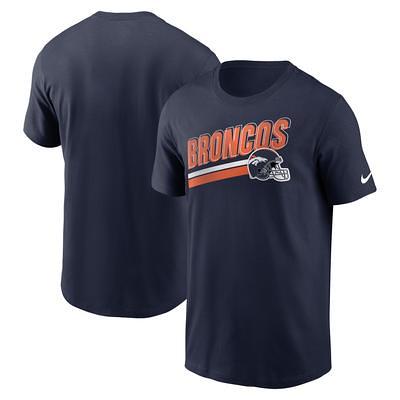 Dick's Sporting Goods Nike Men's Denver Broncos Sideline Legend Velocity  White Long Sleeve T-Shirt