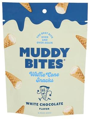 Belgian Milk Chocolate Mini Waffle Cones by Tiny Bites, 4.2 oz (120 g)