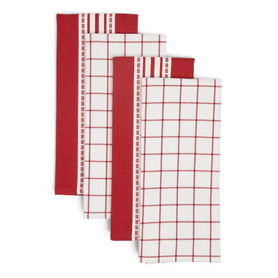 Better Homes & Gardens 3-Piece Oversized Culinary Kitchen Towel Set, Red  Mark - Yahoo Shopping